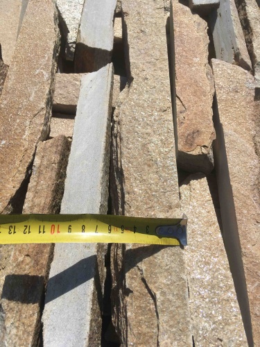 Горбушка златолит золотистый для облицовки купить в Калужской области