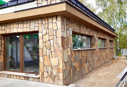 Плитняк кора дерева для фасада купить в Калужской области