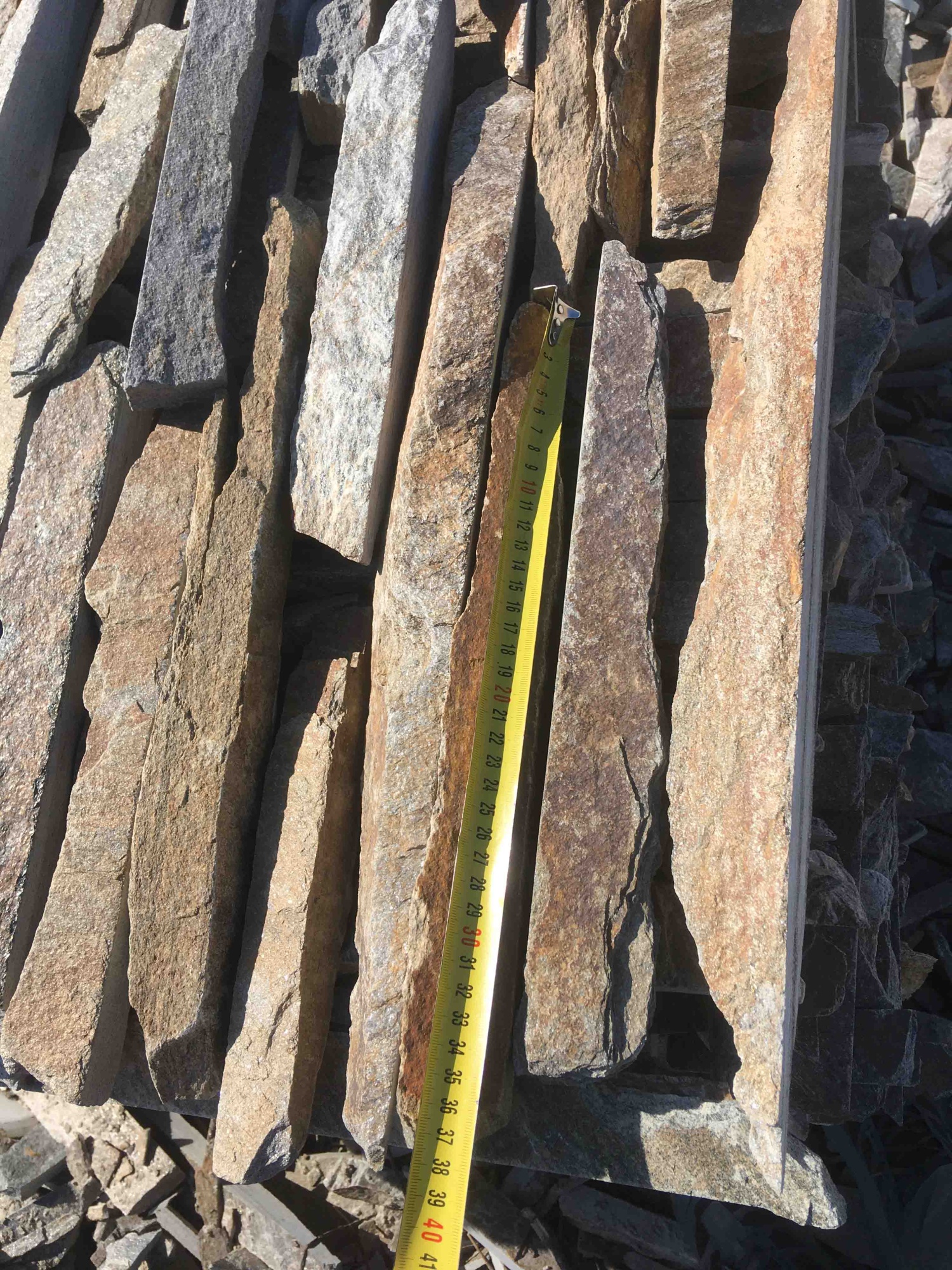 Горбушка златолит мультиколор для облицовки купить в Калужской области