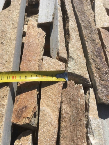 Горбушка златолит золотистый для облицовки купить в Калужской области