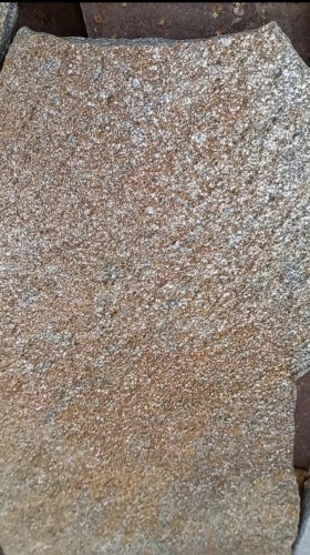 Плитняк златолит серебристый для цоколя, отмостки купить в Калужской области