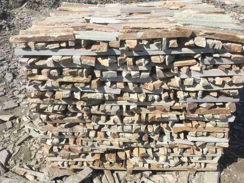 Горбушка златолит золотистый для облицовки купить в Калужской области