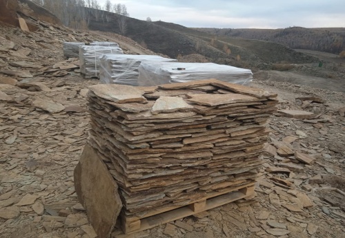 Плитняк кора дерева для цоколя, отмостки купить в Калужской области